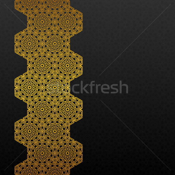 Abstract background with traditional ornament Stock photo © AbsentA