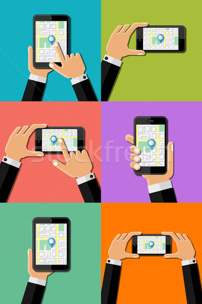 Navigation concept Stock photo © AbsentA