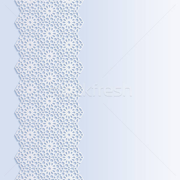 Absztrakt hagyományos dísz papír terv ázsiai Stock fotó © AbsentA