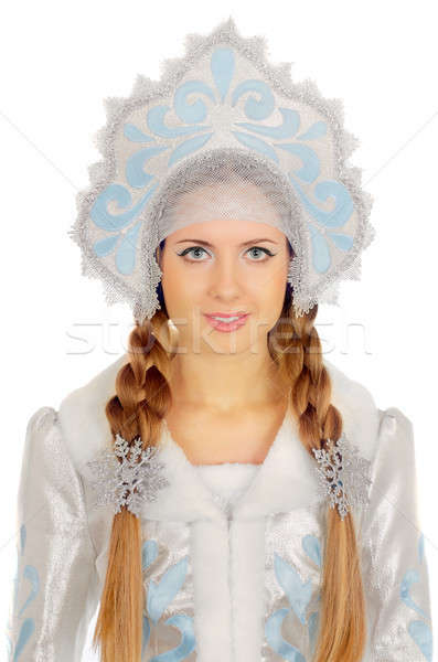 beautiful Snow Maiden Stock photo © acidgrey