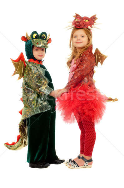 Stock photo: Two children