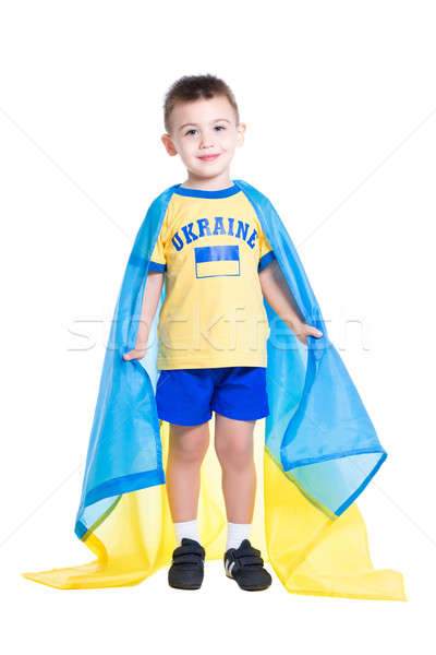 Nice little Ukrainian boy Stock photo © acidgrey