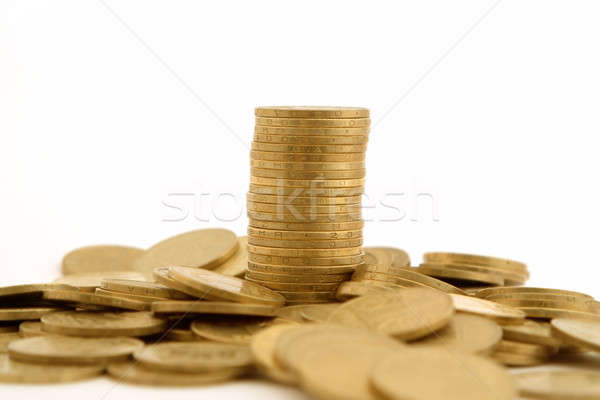 a lot of coins 2 Stock photo © acidgrey