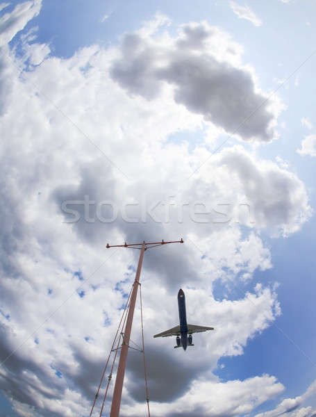 Aircraft Landing Stock photo © actionsports