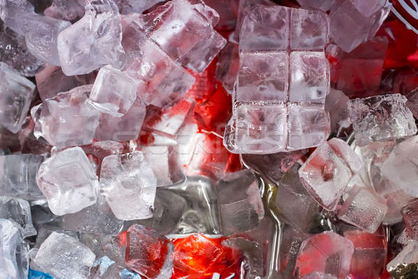 Băuturi gheaţă vară zi apă primăvară Imagine de stoc © actionsports