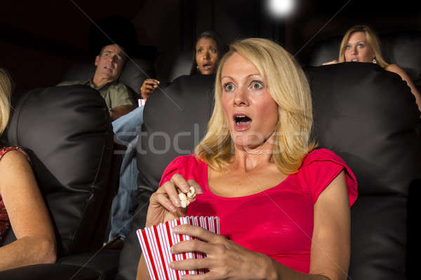 People Watching A Movie Stock photo © actionsports