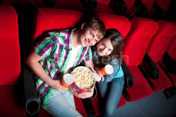 couple in cinema Stock photo © adam121