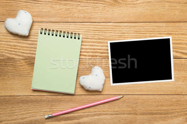 Writing love message Stock photo © adam121