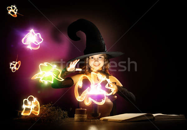 Little witch Stock photo © adam121