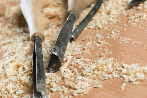Stock photo: Carpenter's tools