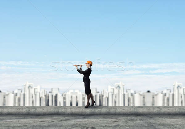 Woman engineer Stock photo © adam121