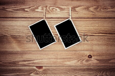 Black photo frame Stock photo © adam121