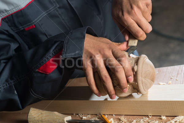 Carpenter at work Stock photo © adam121