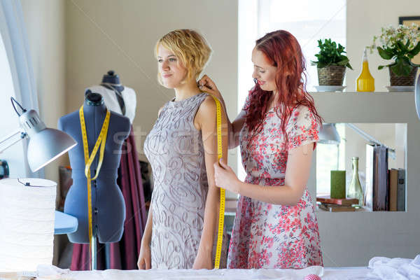 Dressmaker at work Stock photo © adam121