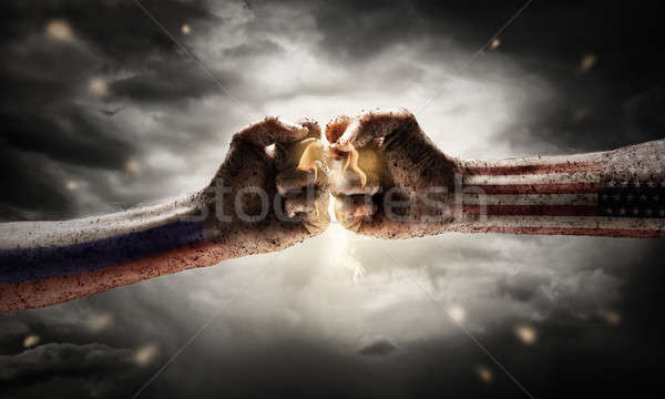 Conflict concept Stock photo © adam121