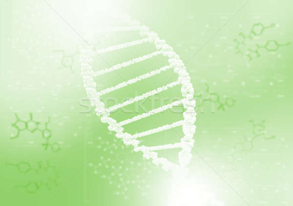 Dna elica colorato scientifica abstract medici Foto d'archivio © adam121