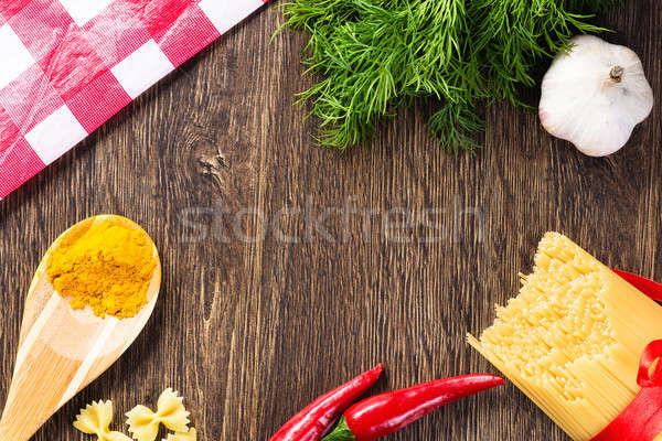 Ingredients for cooking pasta Stock photo © adam121