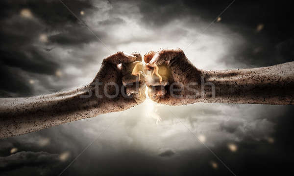 Conflict concept Stock photo © adam121