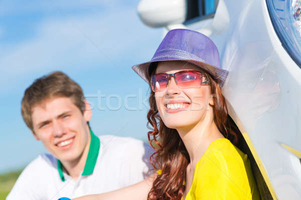 young couple Stock photo © adam121