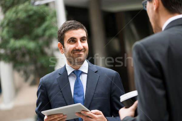 Stock photo: Business break