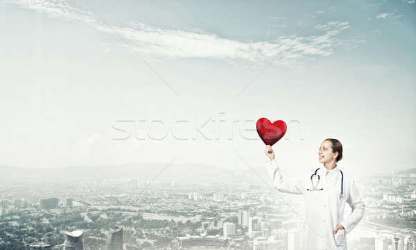 Check your heart Stock photo © adam121