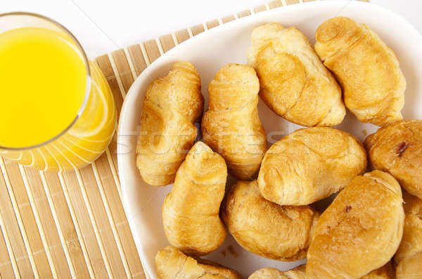 juice and Croissants Stock photo © adam121