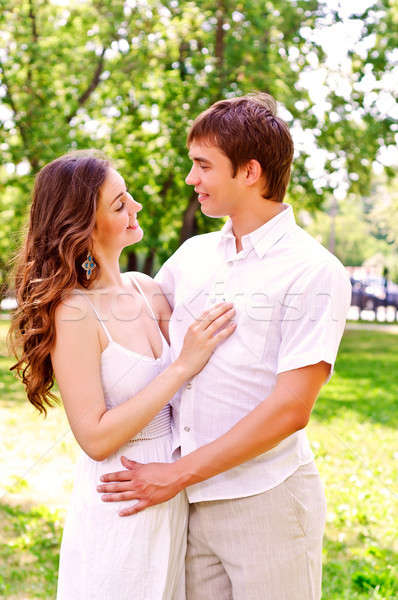 couple in the park Stock photo © adam121