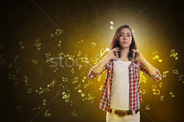 Music lover Stock photo © adam121