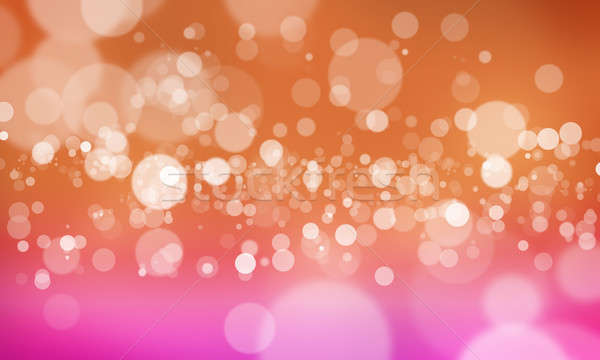 Bokeh abstrato cor turva luzes neve Foto stock © adam121