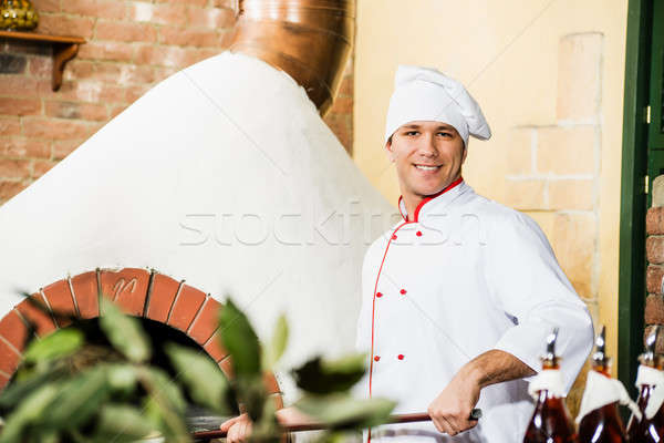 chef working in the kitchen Stock photo © adam121