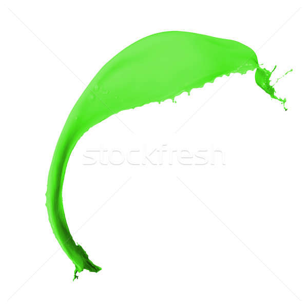 green paint splash Stock photo © adam121
