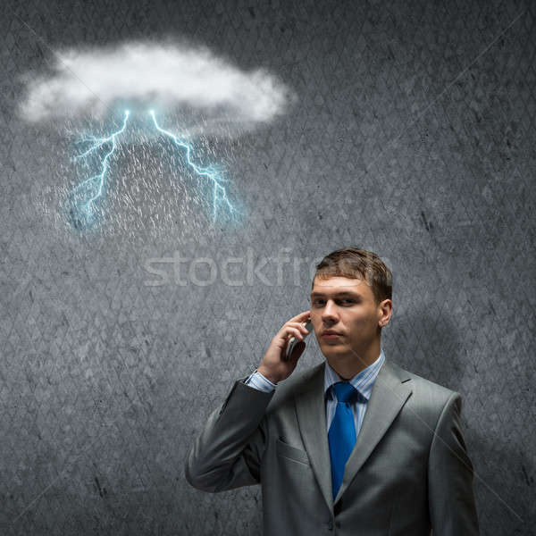 Stock photo: Challenge in business