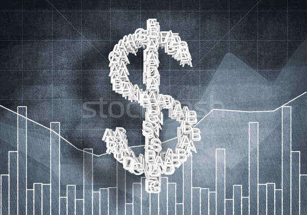 Stock photo: Dollar currency rate