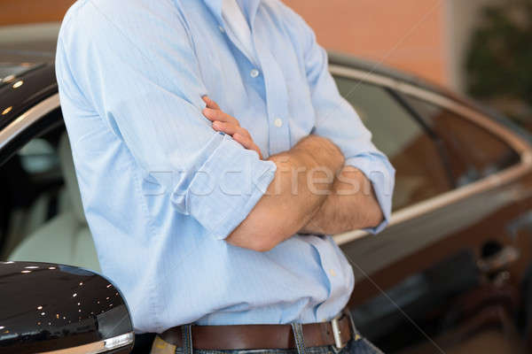 man standing near a car Stock photo © adam121