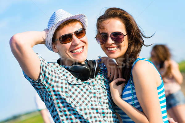 young couple Stock photo © adam121