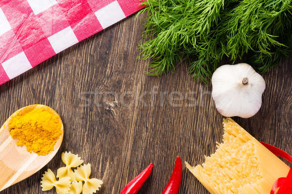 Ingredients for cooking pasta Stock photo © adam121