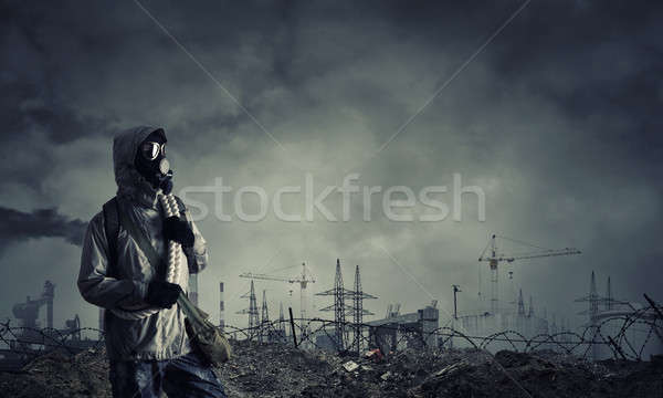 Stock photo: Post apocalyptic future