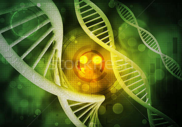 DNA molecules background Stock photo © adam121