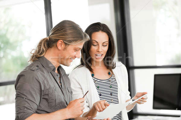 Working in collaboration Stock photo © adam121
