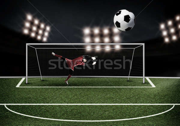 Best goalkeeper Stock photo © adam121