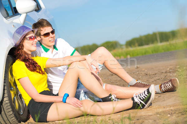 young couple Stock photo © adam121