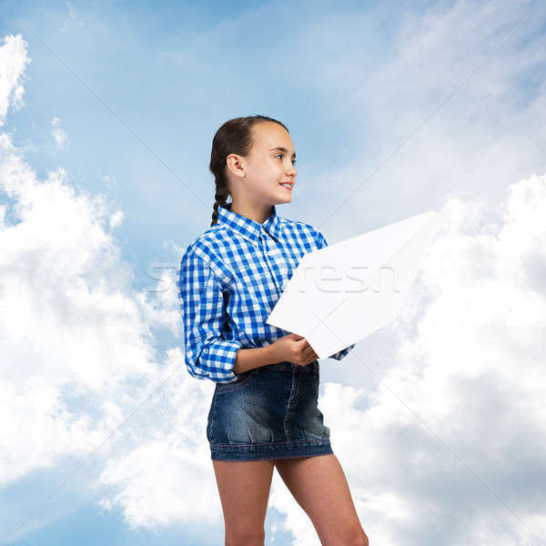 Happy careless childhood Stock photo © adam121