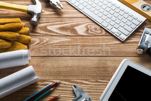 Zdjęcia stock: Naprawy · usługi · zażądać · wybór · narzędzia · budowniczy
