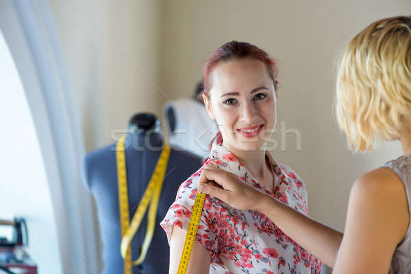 Dressmaker at work Stock photo © adam121