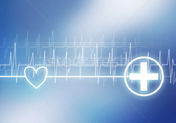 Stock photo: Heart care