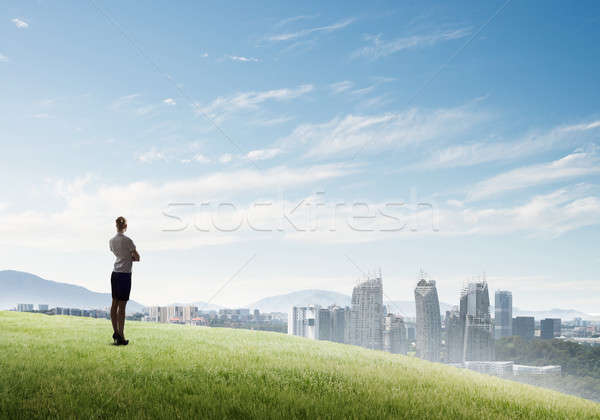 Stock photo: In search of development perspectives