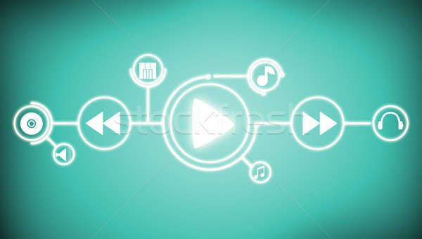 Music player Stock photo © adam121