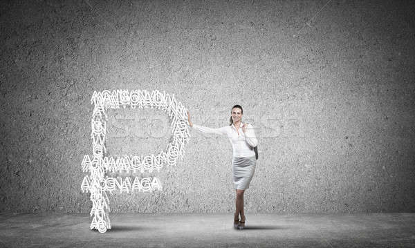 She wants to be rich Stock photo © adam121