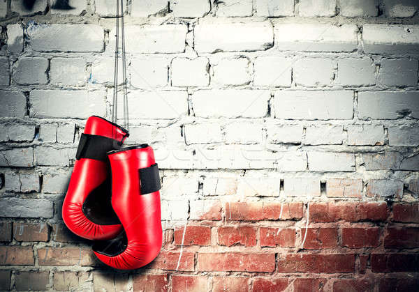 Boxing sport concept Stock photo © adam121