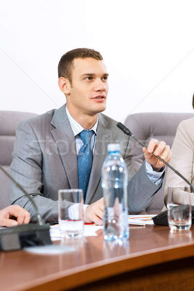 Portrait of a businessman Stock photo © adam121